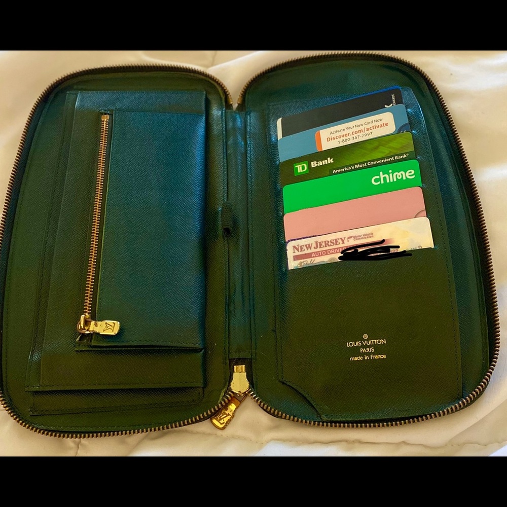Louis Vuitton Green Wallet